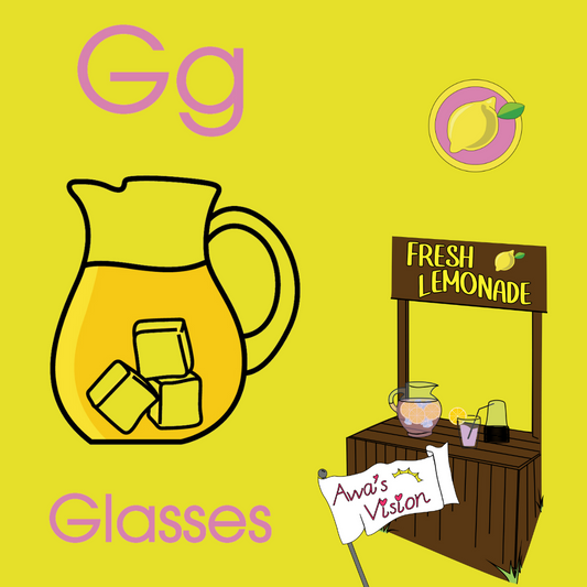 Avva's ABCs: G is for Glasses & Filling Your Cup With Goals