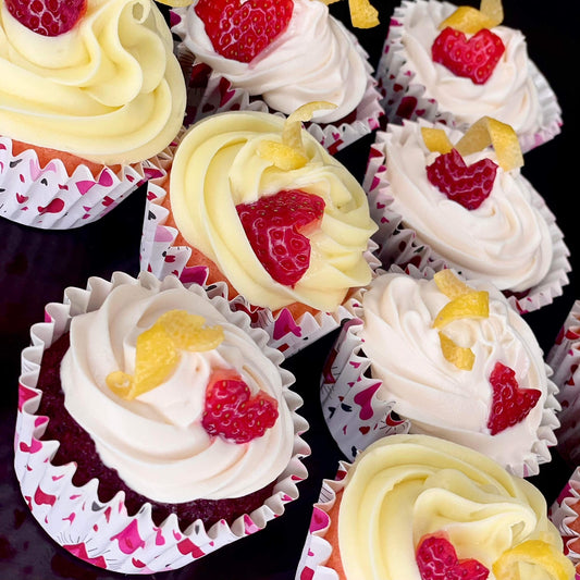 Avva Lemon's Love-Struck Red Velvet Cupcakes