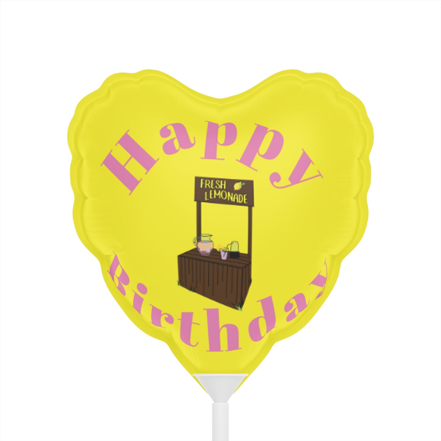 Avva Lemon Happy Birthday Balloon