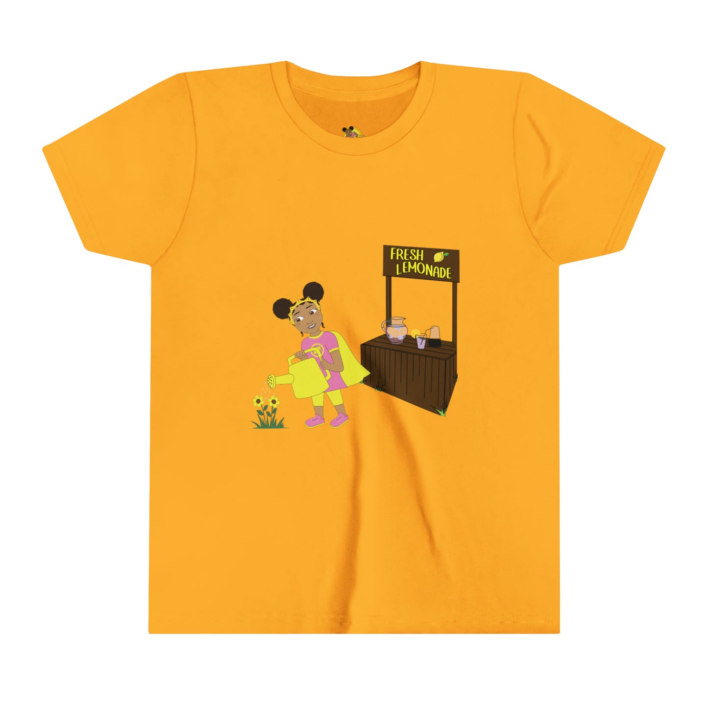Avva Lemon Spring Flowers T-shirt