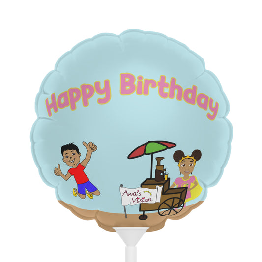 Avva Lemon Beach Fun Happy Birthday Balloon